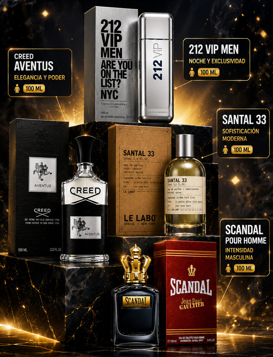 212VIP+AVT+S33+SCD-Combo Élite Hombre